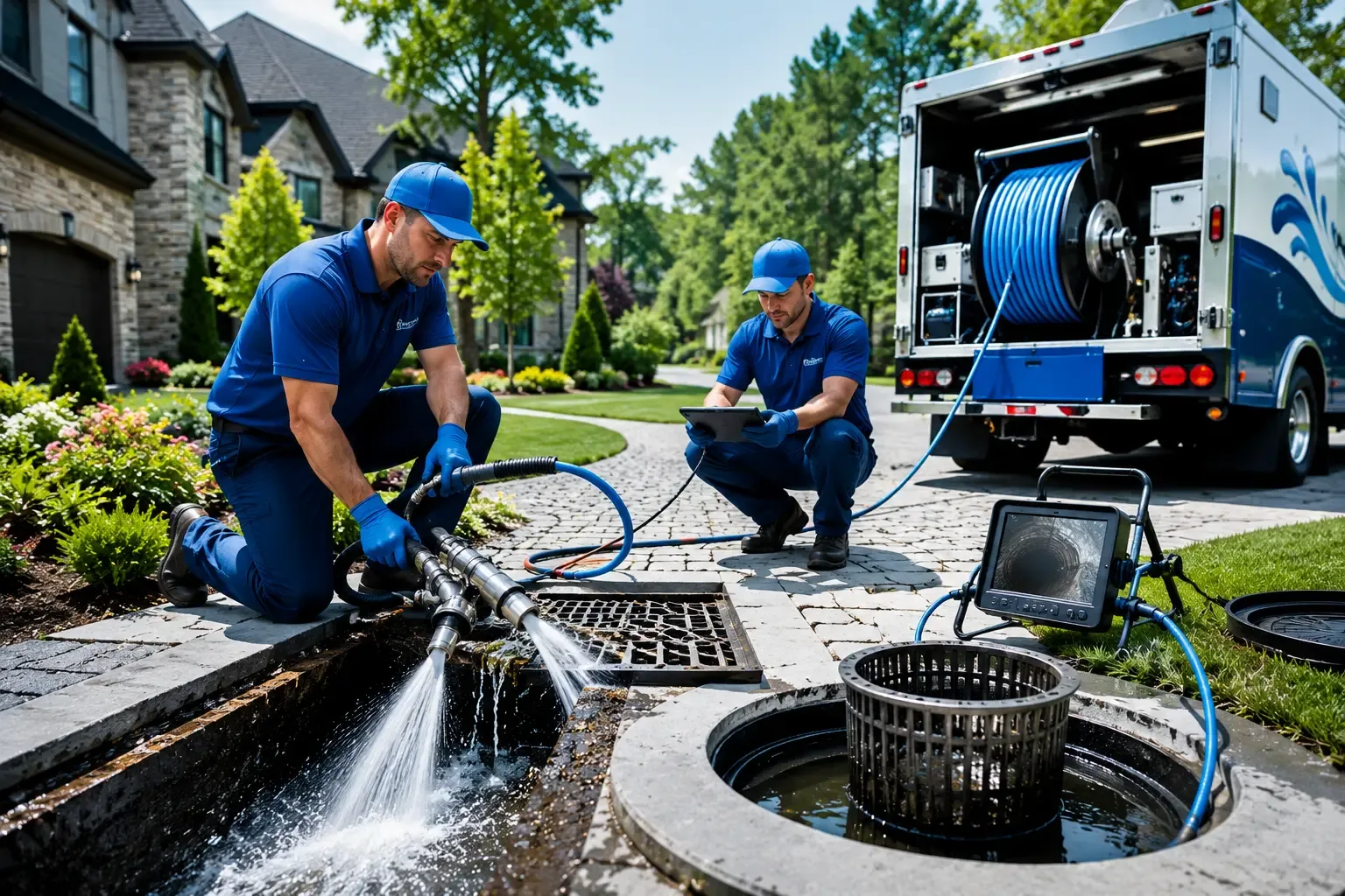 Local outdoor drain cleaning professionals in Greenup, KY